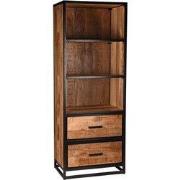 LABEL51 Boekkast Tampa - Rough - Mangohout