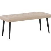 Beliani ESSONNE - Bedbank-Beige-Kunstleer