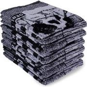 DoubleDry Luxe Keukenhanddoeken Set - 6 Stuks - 50x50 cm - 100% Katoen...