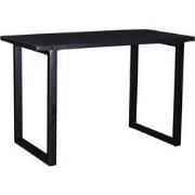 Countertafel Zwart Mangohout - 180x80x90cm - Martin - Giga Meubel