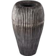 PTMD Russel Silver Alu Pot High Ribbed Large