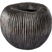 PTMD Russel Silver Alu Pot Low Ribbed Large