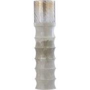 PTMD Kaylyne Cream Enamel Ribbed Stormlight W Glass S