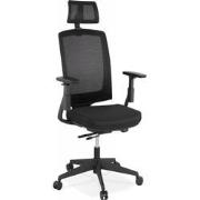 EXTRA ergonomische bureaustoel 73x70x131 cm Zwart