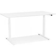 TRONIK elektrisch zit-sta bureau 140x70x127 cm Wit