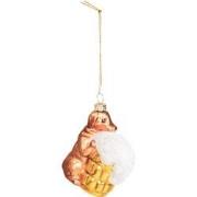Ornament Xmas Hanger - Dachshund - Glass - 6,5x3,5x8cm