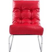 LOFT loungestoel 57x71x75 cm Rood
