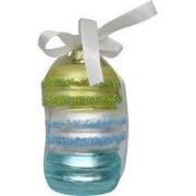 Xmas hanger - Macaroon - Green/Blue - Glass - 7x7x10,5cm