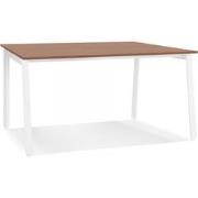 AMADEUS vergadertafel 140x140x745 cm Bruin