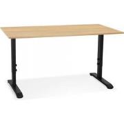 OSMOSE in hoogte verstelbaar bureau 160x80x67(86) cm Beige