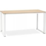 Groot recht directiebureau 'XLINE' 200 in natuurlijke afwerking hout e...