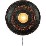 Wandlamp Palawan - Bamboe Zwart - Ø60cm