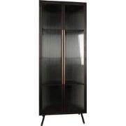 PTMD Caeleen Cabinet Black And Gold