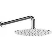 Hoofddouche ?30cm gepolijst RVS inclusief muurarm