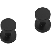 Kleding- en handdoekhaak Ronda ?28mm mat zwart 2 stuks