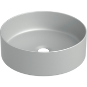 Keramische ronde opbouw waskom Cylindrico ?36cm mat grijs