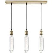 Home sweet home hanglamp Vintage brons 3L Beam Tube - helder