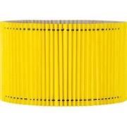 Papieren Gevouwen Lampenkap - Cilindrisch - Geel - ø40 x 20 cm - E27 f...