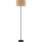 Scandinavische stijl Vloerlamp - Corduroy Lampenkap - Cilinder - Karam...