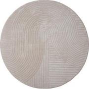 Vloerkleed Ella Beige Rond ø240 cm