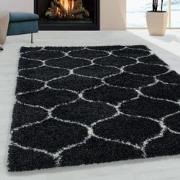 Tapijtenloods Opera Soft Shaggy Hoogpolig Vloerkleed Antraciet- 240x34...
