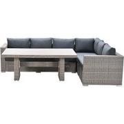 Garden Impressions Tennessee lounge dining set rechts 3-delig vintage ...
