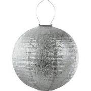 LUMIZ Solar tuinverlichting Lace Rond - 30 cm - Zilver
