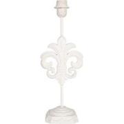 Clayre & Eef Lampenvoet 17x13x44 cm Wit Hout