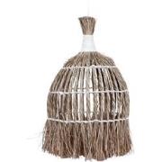 furnilux - Handgemaakte XXL Hanglamp van Mendonggras  – Duurzaam & Nat...