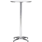 Yordi tuin bartafel grijs - in hoogte verstelbaar - Ø 60 cm