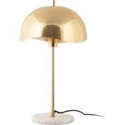 Leitmotiv - Tafellamp Waved Dome - Verguld
