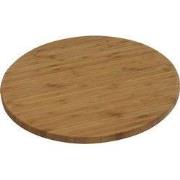 FSC® Houten Bamboe Draaiplaat / Draaiplateau | Diameter 35 Cm. | Roter...