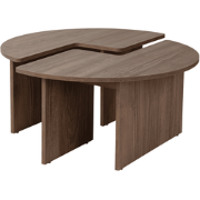 Set van 2 salontafels L90 cm - MOIRA