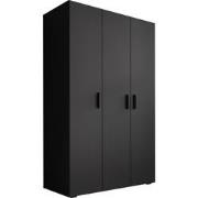 Meubella Kledingkast Brussel - Antraciet - 111 cm