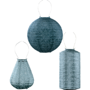 Lumiz Solar Buitenverlichting Blauwe Set - 3 stuks