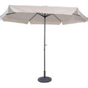 Delta parasol - Ø300 cm - carbon black - ecru