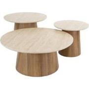 AnLi Style Salontafel set/3 Romano rond