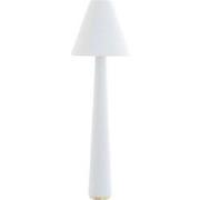 Light & Living - vloerlamp - Devia - wit - textiel - schemerlamp - E27...
