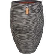 Vaas elegant deluxe rib NL 40x60 antraciet