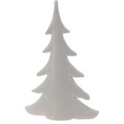2 stuks - Deco kerstboom wit 29cm