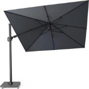 Zweefparasol Challenger Zijwaarts Kantelbaar (T2) 3x3 meter antraciet ...