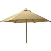 Parasol 220 cm hdpe doek beige