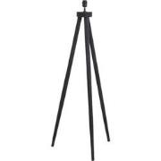 Light & Living - vloerlamp - Ilias - zwart - hout - losse armatuur - E...