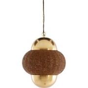 Light & Living - hanglamp - Cetara - bruin - metaal - E27 - 2983383