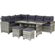 Dining hoekset palermo sicilian grey