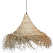 Furnilux-Grote Raffia Hanglamp Ø110 cm – Handgemaakte Boho Plafondlamp...