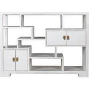 Fine Asianliving Chinese Boekenkast Open Kast Snow White - Orientique