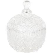 Clayre & Eef Glazen potje  Ø 10 cm Glas Rond Potje