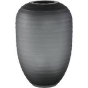 PTMD Vaas Nadah - 18x21x30 cm - Glas - Grijs