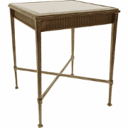 Bijzettafel met geprofileerde rand L45 cm - ANTOINETTE